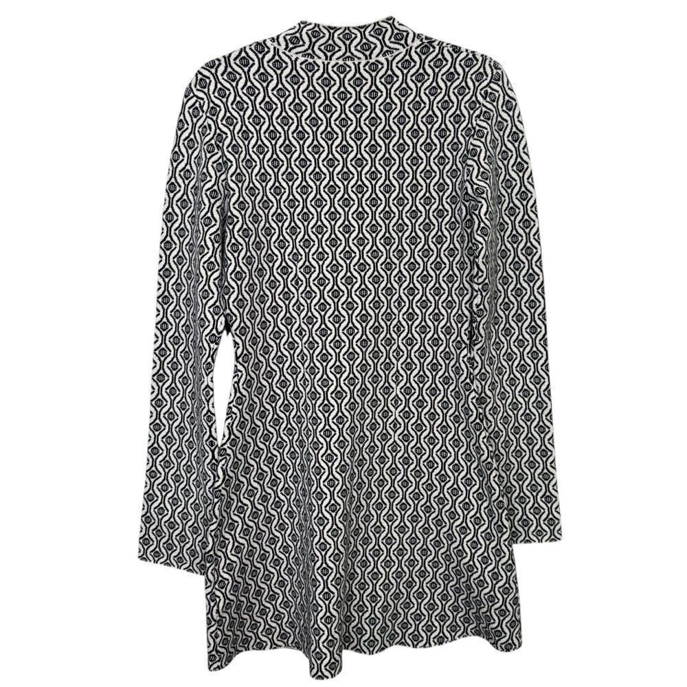 Maje Monochrome Patterned Mini Dress - Picture 7 of 12